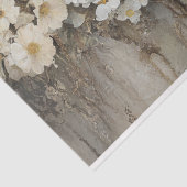 Schattigee Bunny Rabbits Wildflowers Decoupage Tissuepapier (Detail)