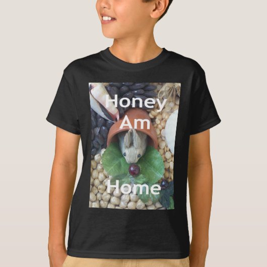 Schattigee Bunny Snacking T-shirt (Voorkant)