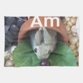 Schattigee Bunny Snacking Theedoek (Horizontaal)