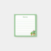 Schattigee Cactus Planten Post-it® Notes (Voorkant)