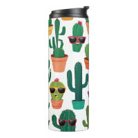Schattigee Cactus Thermal Tumbler