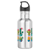 Schattigee Cactus waterfles Waterfles (Achterkant)