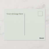 Schattigee campingliefhebbers tekst toevoegen briefkaart (Achterkant)