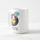 Schattigee Candy Corn Character  Halloween Koffiemok (Voorkant links)