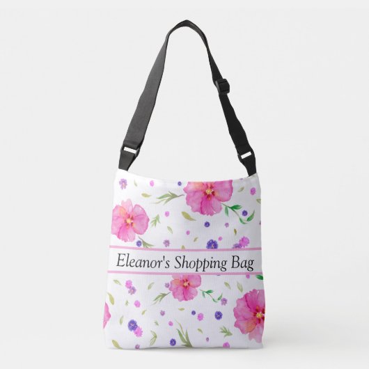 Schattigee Canvas tas | Aangepaste crossbody (Voorkant)