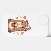Schattigee capibara-telefoonhoes Case-Mate iPhone case (Achterkant (horizontaal))