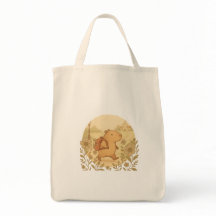 Schattigee Capybara-Canvas tas | Terug naar School