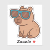 Schattigee Capybara Vinyl Stickers (Vel)