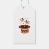 Schattigee Carnaval Dierenverjaardag Cadeaulabel (Achterkant)