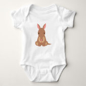 Schattigee Cartoon Aardvark Gift Romper (Voorkant)
