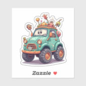 Schattigee Cartoon auto sticke Sticker (Vel)