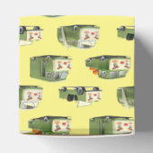 Schattigee Cartoon auto's opstelling Bedankdoosjes (Bovenkant)