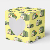 Schattigee Cartoon auto's opstelling Bedankdoosjes (Voorkant Zijde)