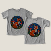 Schattigee cartoon fox (Ontwerp Voorkant & Achterkant)