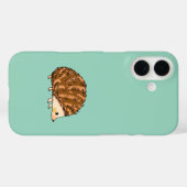 Schattigee Cartoon Hedgehog Illustration Case-Mate iPhone Case (Achterkant (horizontaal))