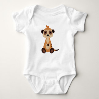 Schattigee Cartoon Meerkat Gift Romper