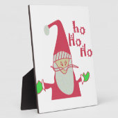 Schattigee Cartoon Mouse Santa Collectie Fotoplaat (Zijkant)