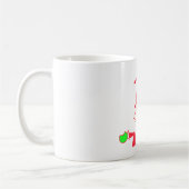 Schattigee Cartoon Mouse Santa Collectie. Koffiemok (Links)
