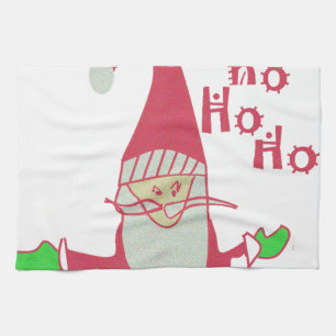 Schattigee Cartoon Mouse Santa Collectie Theedoek
