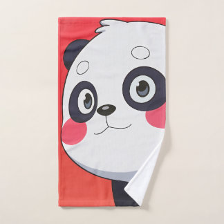 Schattigee Cartoon Panda handdoek voor plezier en