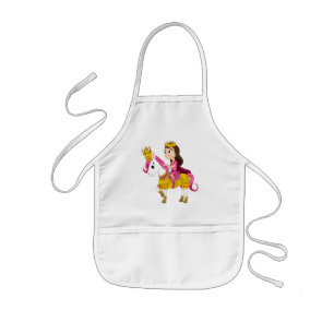 Schattigee cartoon prinses kinder schort