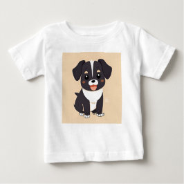 Schattigee Cartoon puppy met Schattige expressie