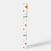 Schattigee Cartoon Quirky Dog Speelse iPhone / iPa Case-Mate iPhone Case (Achterkant / Rechts)