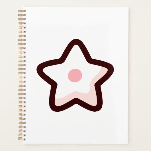 Schattigee Cartoon Star Planner (Voorkant)