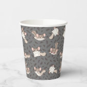 Schattigee Cartoon Sugar Glider Papieren Bekers (Links)