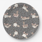 Schattigee Cartoon Sugar Glider Papieren Bordje (Voorkant)