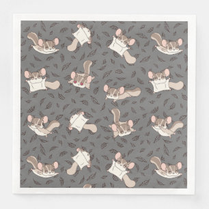 Schattigee Cartoon Sugar Glider Servet