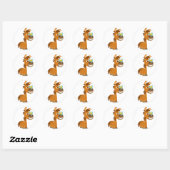 Schattigee Cartoon Vlinder Pony Sticker (Vel)