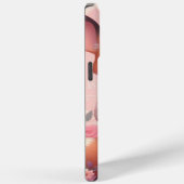 Schattigee cartoon vossen Valentijnsdag Case-Mate iPhone Case (Achterkant / Rechts)