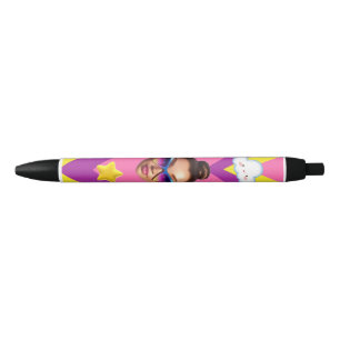Schattigee Cartoon Zwarte Inkt Pen