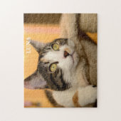 Schattigee Cat Calico Legpuzzel (Verticaal)