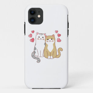 Schattigee Cat Design Accessoires iPhone 11 Hoesje