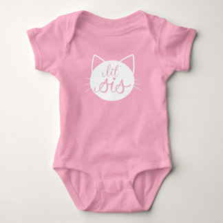 Schattigee Cat Head Lil Sis Romper