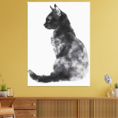 Schattigee Cat Home Decor Canvas Art Wall Art (Insitu (Woonkamer))