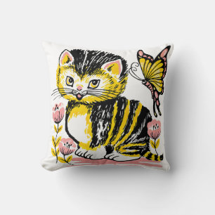 Schattigee Cat Kinder Sierkussen – Leuk en Gezelli