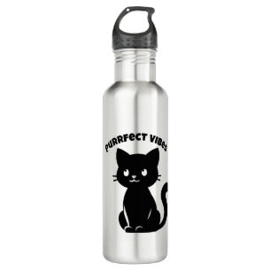 Schattigee Cat Purrfect Vibes Waterfles
