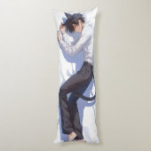 Schattigee Catboy Anime Lichaamskussen (Achterkant (Verticaal))