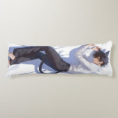 Schattigee Catboy Anime Lichaamskussen (Voorkant)