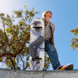 Schattigee Catboy Anime Skateboard