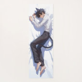 Schattigee Catboy Anime Yogamat (Achterkant)