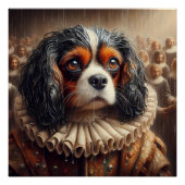 Schattigee Cavalier King Charles Spaniel Hamlet Ar Perfect Poster (Voorkant)