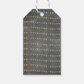 Schattigee Chalkboard Bunting flag Bedankt Verjaar Cadeaulabel (Achterkant)