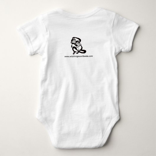 Schattigee Cheeky Monkey - BONOBO- Afrika Romper (Achterkant)