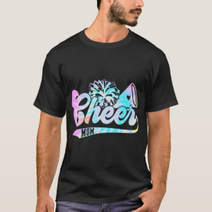 Schattigee Cheer Mom Grootste Fan Cheerleader Tie  T-shirt