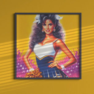 Schattigee cheerleader poster