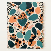 Schattigee Cheetah Animal Print Planner (Achterkant)